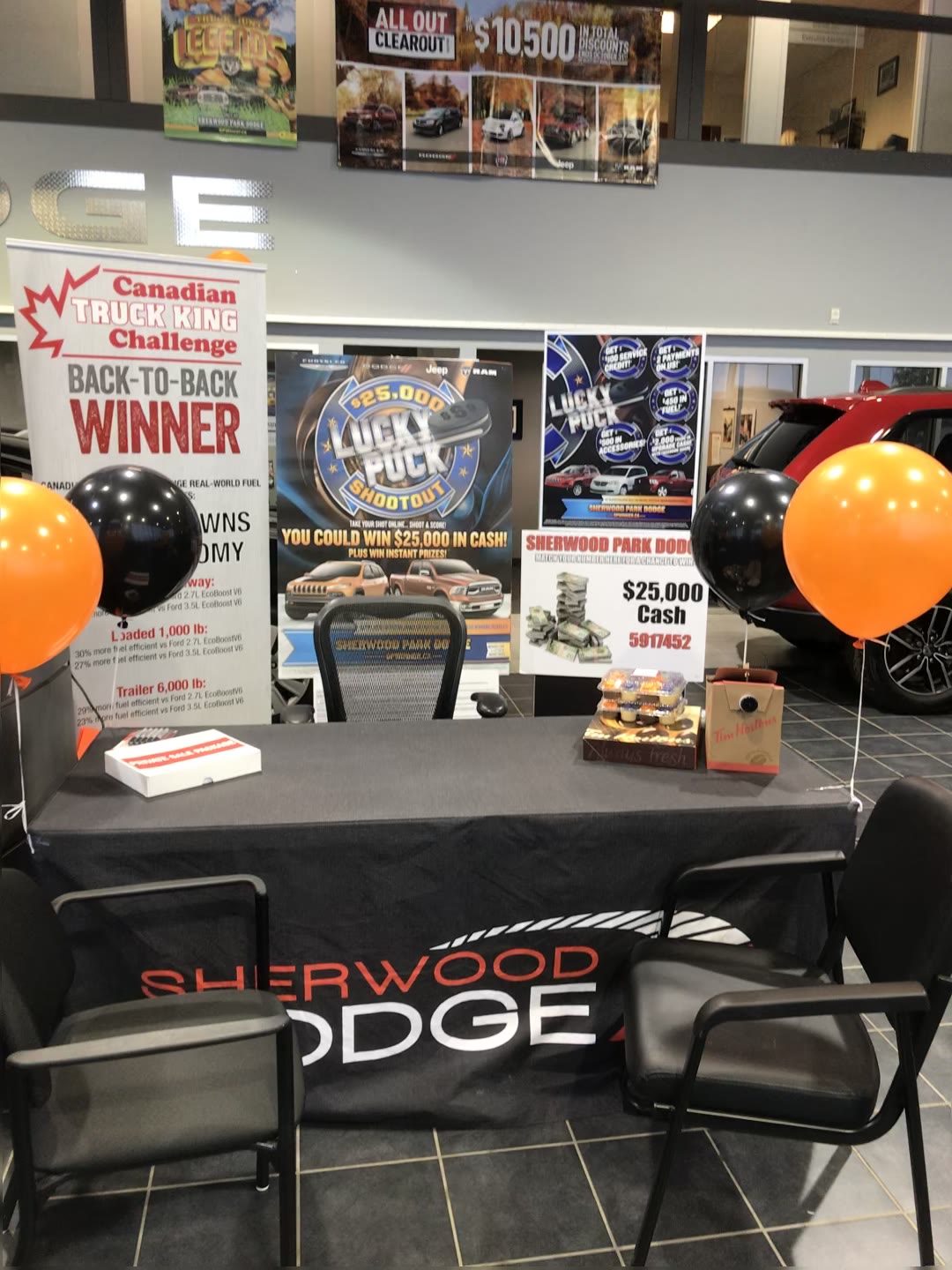 The dealership comes alive