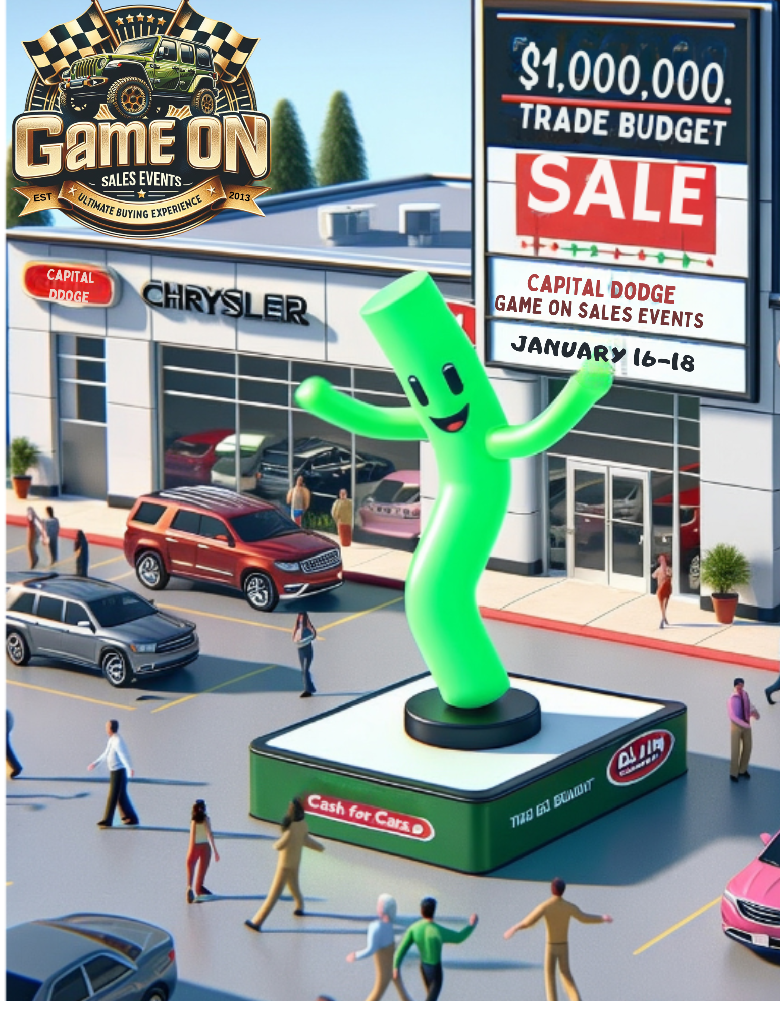 Game On at Capital Dodge