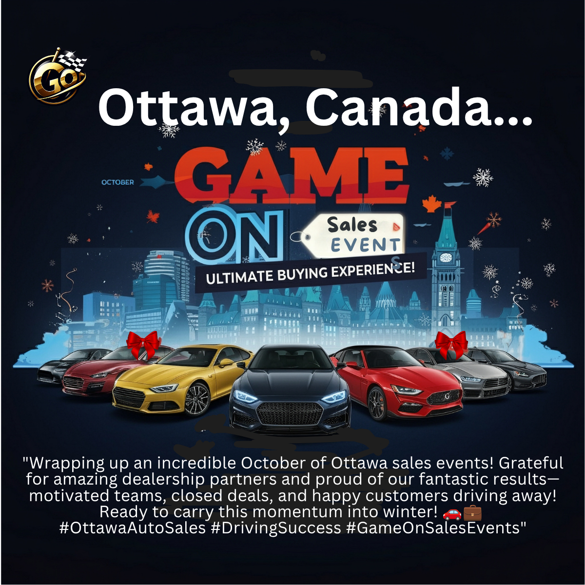 A memorable month of Ottawa sales events